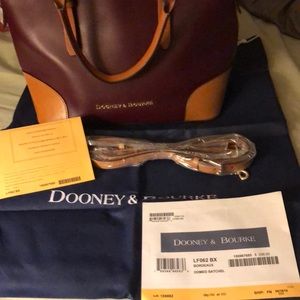 Dooney & Bourke Bordeaux Domed Satchel